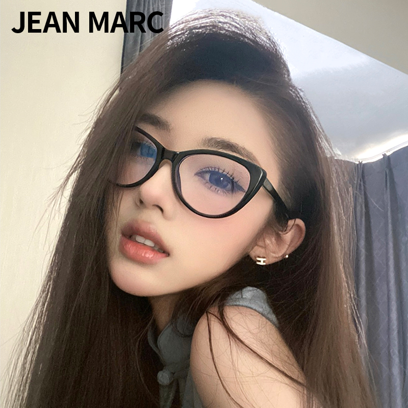 jeanmarc猫眼镜框复古猫型眼镜框镜架女可配近视镜片眼镜架女款