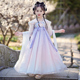 汉服女童夏季薄款中国风连衣裙2025新款儿童超仙古装裙子夏款唐装