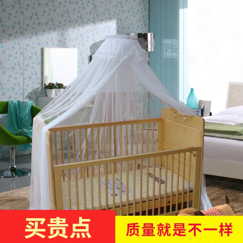 嬰兒床蚊帳防蚊圓頂移動罩宮廷兒童床蚊帳寶寶床BB床大紗圍帶支架在類目 牀上用品, 兒童牀品, 嬰童蚊帳中 - 來自Buy2taobao.com提供專業的淘寶代購服務