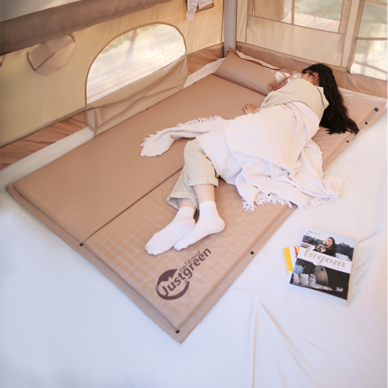 嘉仕宁自动充气床垫户外露营打地铺帐篷充气垫气垫床单人睡垫地垫
