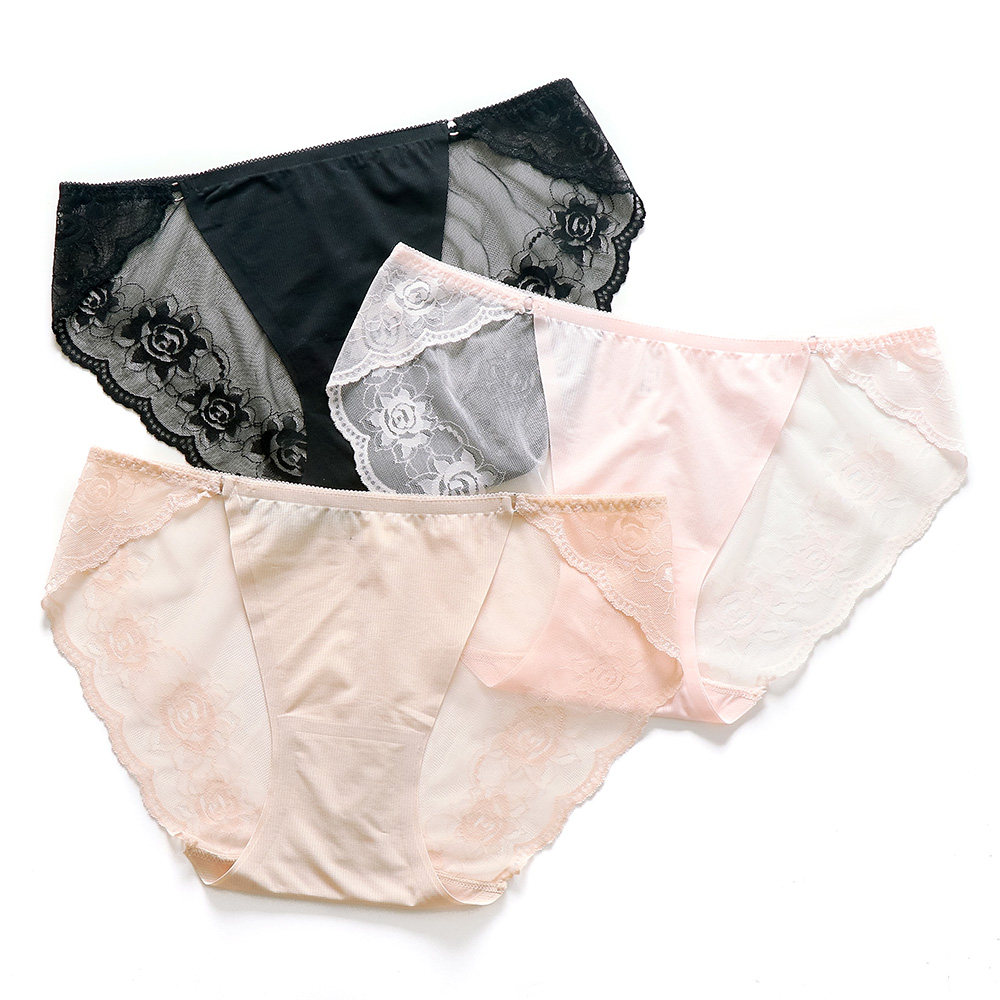 蕾丝面料女内裤
