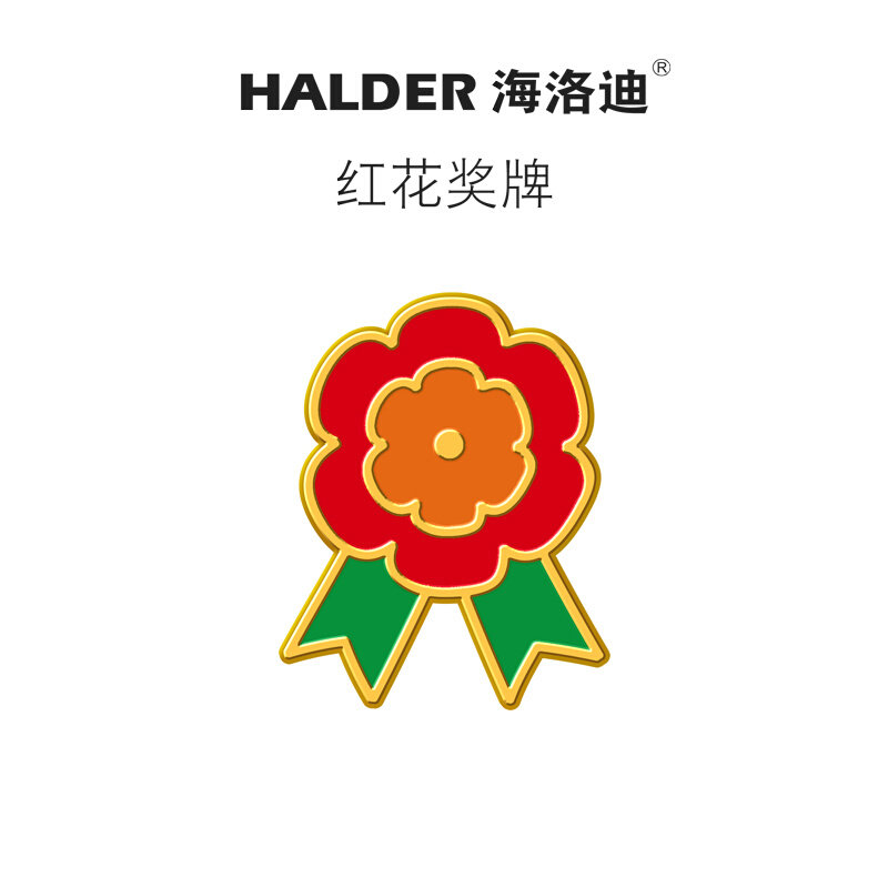 奖励徽章halder学霸满分小红花奖励学生加油徽章胸针胸章