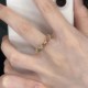 手工diy掐丝幸运珠戒指指环材料自制送女朋友闺蜜创意情人节礼物
