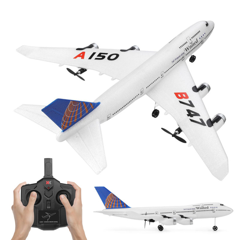 伟力a150遥控飞机波音b747客机滑翔机超大固定翼航模充电动飞行器