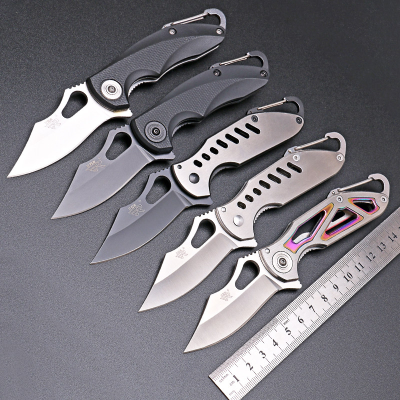 三刃木9306户外折叠刀迷你水果刀小刀锋利折刀便捷随身水果刀