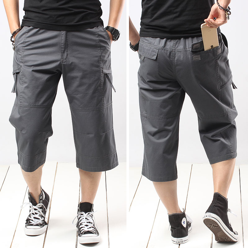 Summer casual pants Cropped Trousers outdoors Easy Thin section Sports pants Add fertilizer XL man shorts 7 pantsin the Men's clothing, Casual pants category - from Buy2taobao.com to provide professional Taobao agent buy service