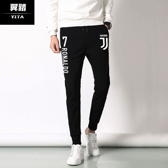 尤文图斯队服小脚运动裤子C罗CR7足球休闲裤男女束脚裤收缩口卫裤|msdalam kategori Pakaian Lelaki, seluar santai - dari Buy2taobao.com untuk memberikan perkhidmatan ejen Taobao profesional membeli