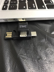 USB3.1迷你高速读卡器 type-c安卓手机OTG支持Macbook USB2.0规格