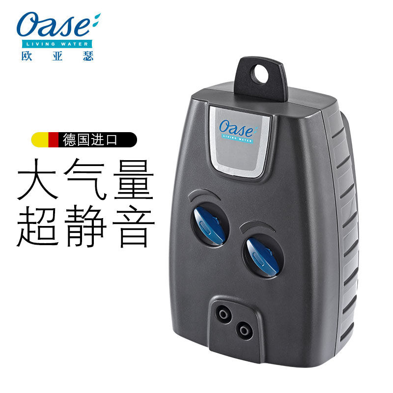 德国鱼缸氧气泵小型超静音充氧泵 家用养鱼增氧泵小鱼缸过滤循环