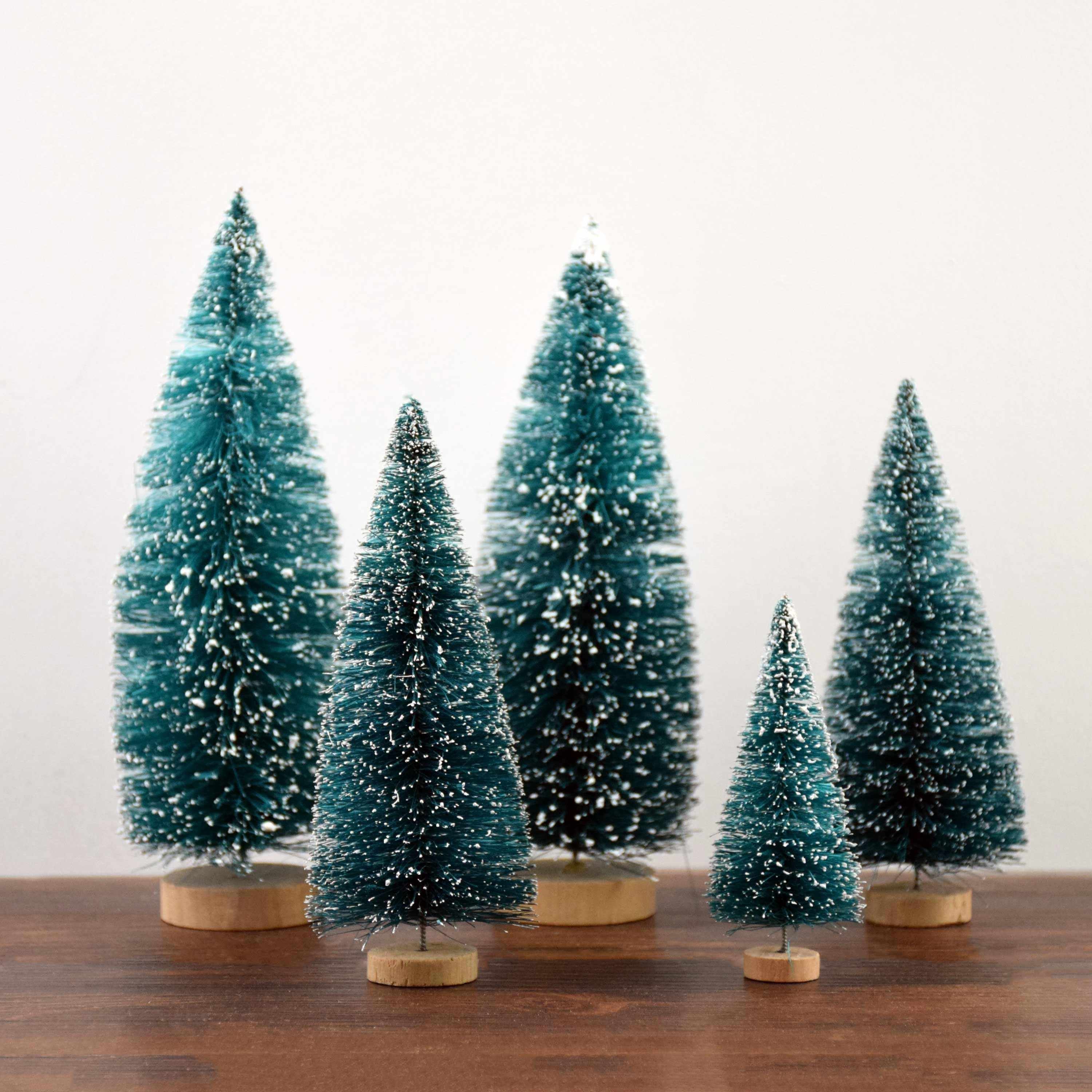 ins北欧风格迷你圣诞树桌面装饰摆件仿真小松树雪松摄影摆拍道具