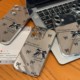 电镀玻璃黑色蝴蝶结适用苹果16PROMAX手机壳iphone15/14Pro新款华为mate60pro女Pura70荣耀300Reno13/S20小米