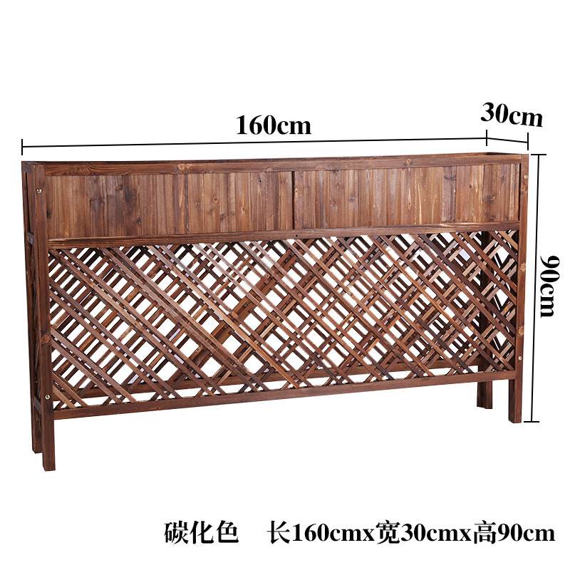 销新款餐厅隔断花架屏风防腐木花架户外木栅栏围栏客厅装饰阳台新