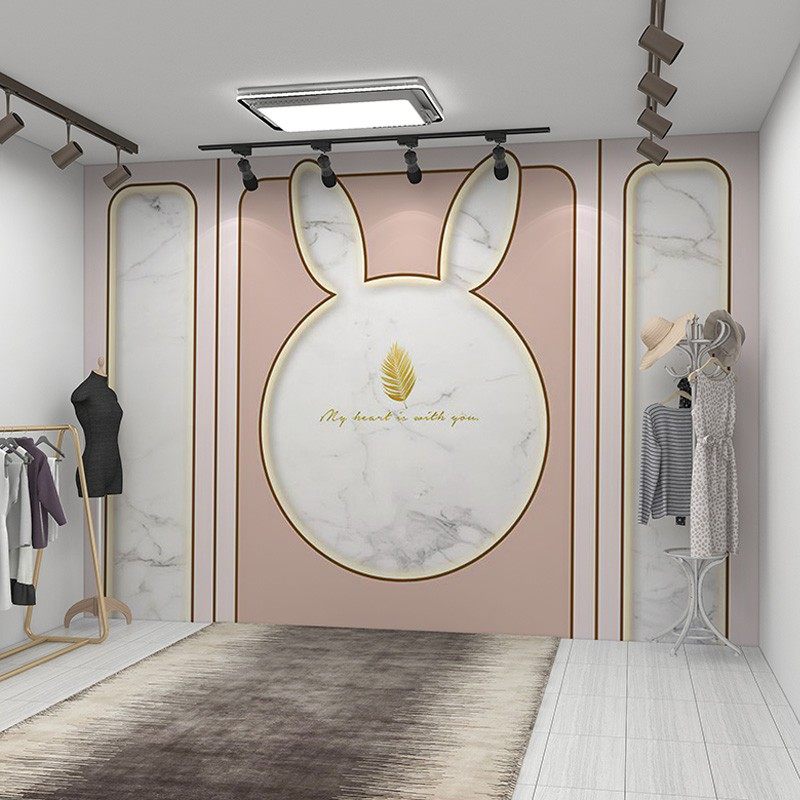 3d立体背景墙壁纸主播墙布粉红公主房壁画抖音网红直播间拍照墙纸