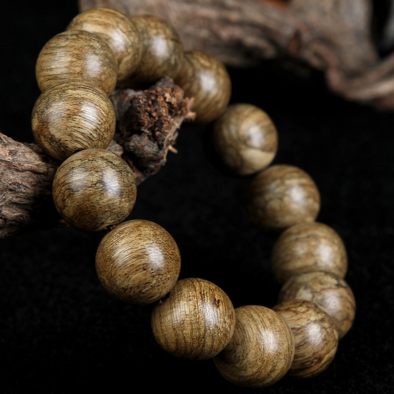 5g】收藏级 油脂丰富 东马沉香佛珠 16.3mm 佳品