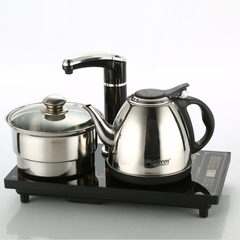 电磁茶炉自动上水不锈钢茶具套装烧水壶加水抽水器三合一茶具套装