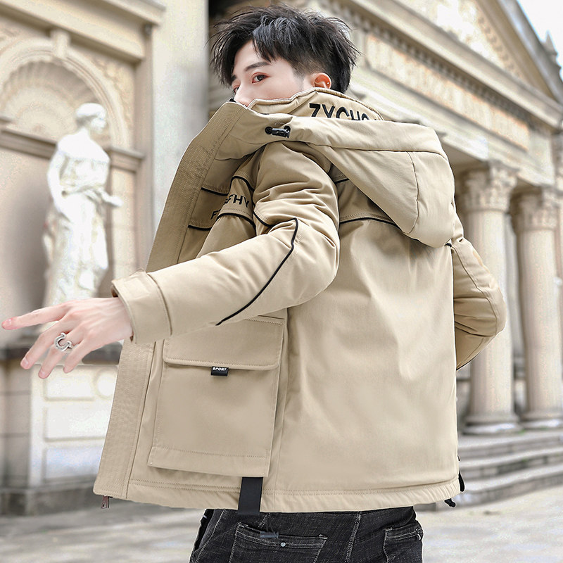 男士棉衣男2019新款秋冬季加厚学生冬装棉服外套男 控价158