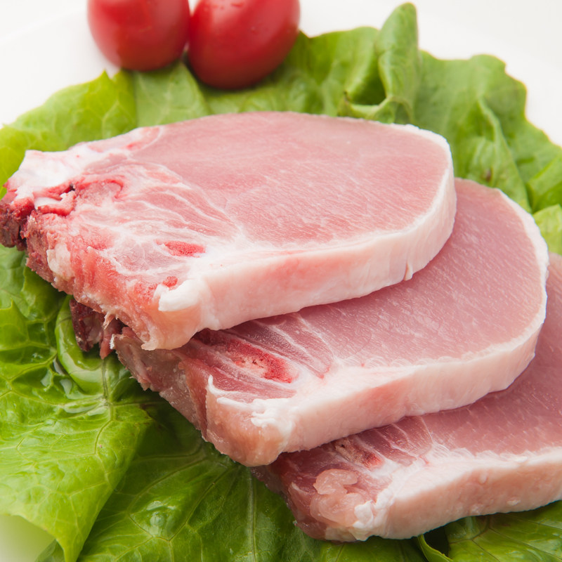 爱森 冷鲜猪肉生猪肉大排 猪大排450克/盒