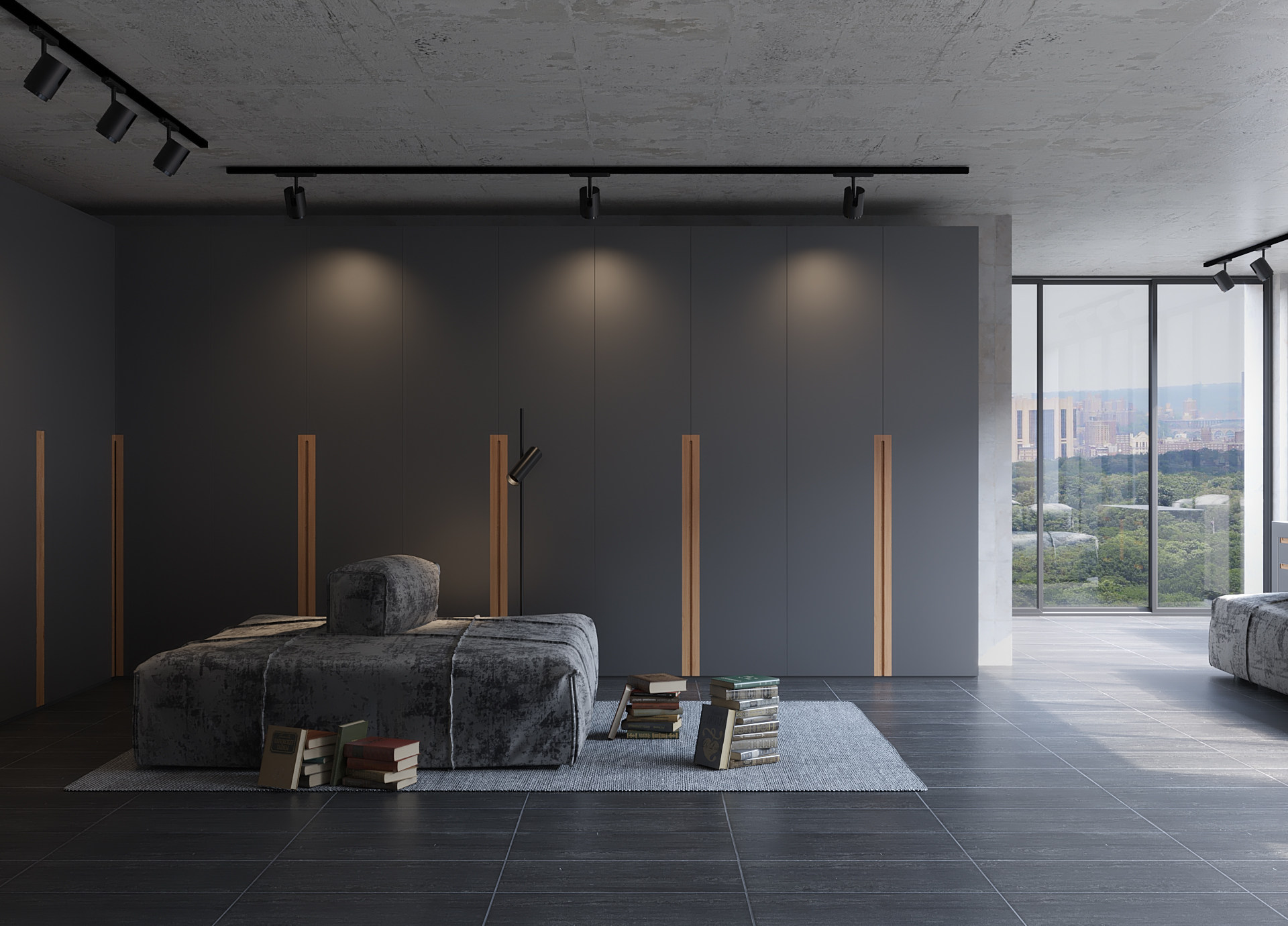 工厂新款定制现代简约平开门大环保烤漆衣柜衣橱卧室客厅板式家具