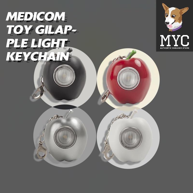 UNDERCOVER GILAPPLE LIGHT KEYCHAIN苹果亮灯钥匙扣|msdalam kategori Aksesori/Belt kulit/Hat/Muffler, Kasut dan beg/Aksesori tali pinggang, aksesori beg, rantai kunci - dari Buy2taobao.com untuk memberikan perkhidmatan ejen Taobao profesional membeli