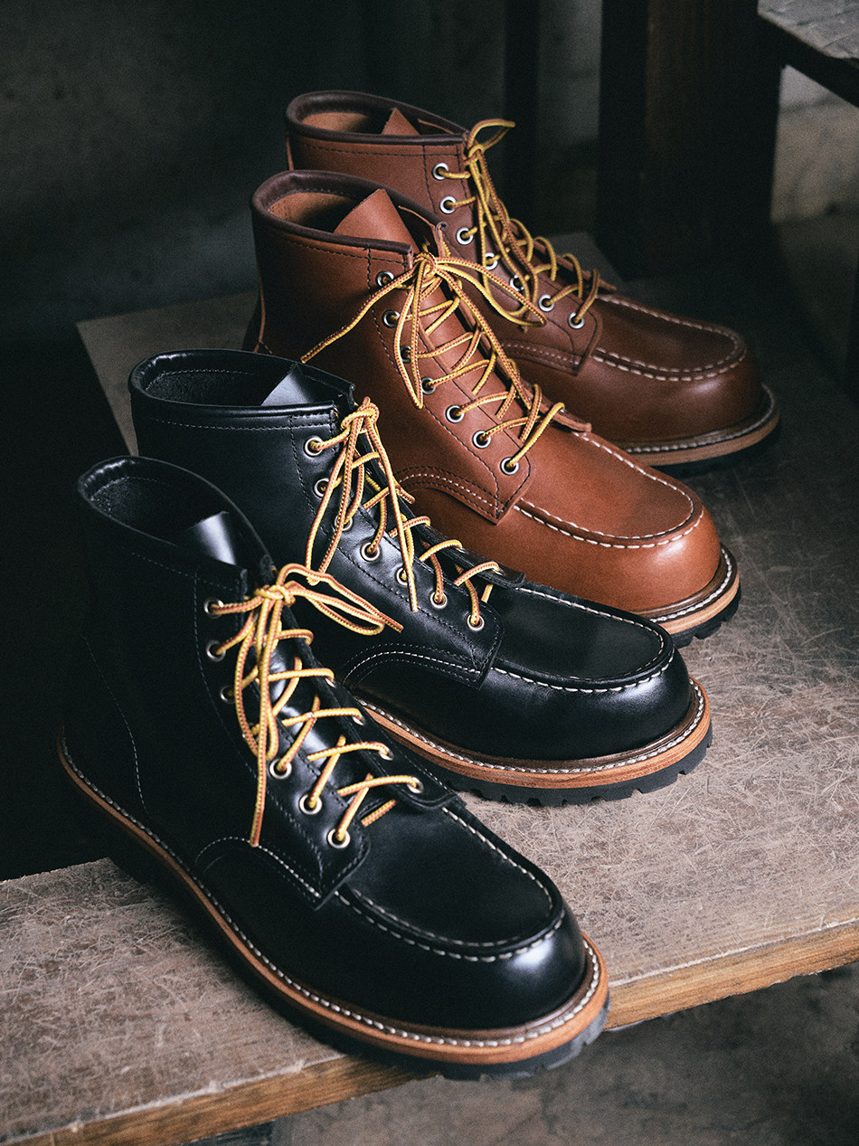 美式复古真皮头层牛皮 固特异手工马丁工装875方头靴