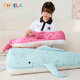 鲸鱼创意长条抱枕靠枕沙发客厅腰枕女生卡通可爱睡觉夹腿家用W290