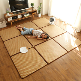 地毯卧室拼接榻榻米地垫北欧客厅茶几凉席垫夏季儿童床边爬行垫子
