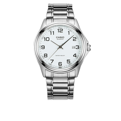 casio卡西欧男表商务石英指针男士手表不锈钢手表男mtp-1183a-1a