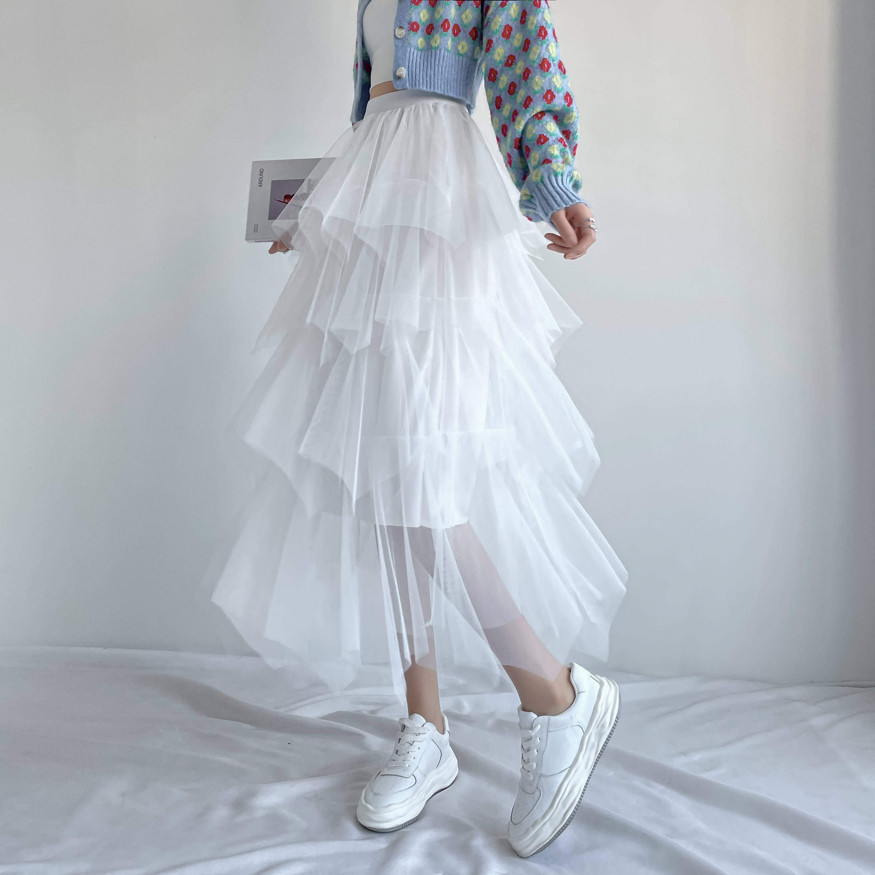 蓬蓬裙半身裙长裙