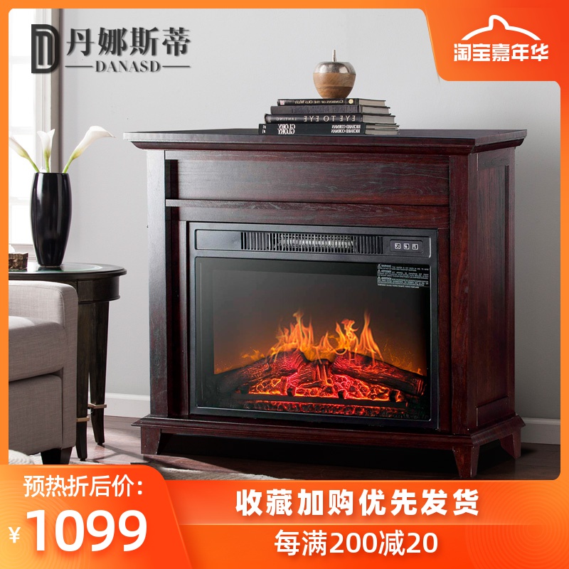 Dana Christi European-style fireplace American style Decorative entrance Mediterranean style Small apartment fireplace Heaters householdin the Residential furniture , Shelf , Mantel category - from Buy2taobao.com to provide professional Taobao agent buy service