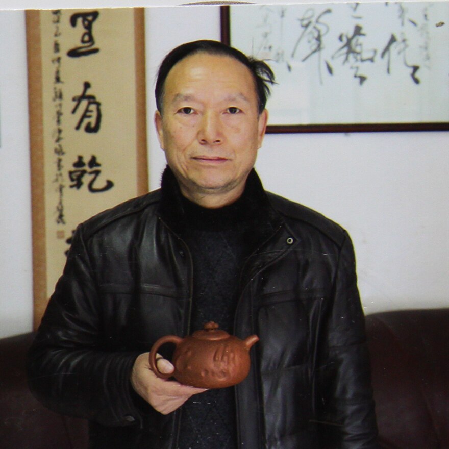 国家级高级工艺美术师 胡敖君 【灵芝供春】 清水泥 550cc