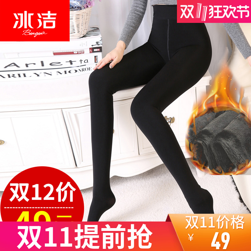 冰洁打底裤加厚秋冬外穿光腿神器连袜连脚裤踩脚裤女修身显瘦肤色|ruв категории Женская одежда, брюки, рейтузы - от Buy2taobao.com для оказания профессиональной услуги покупки агента Taobao