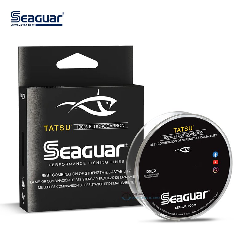 西格进口seaguar TATSU竜 竞技级氟碳线路亚线主线前导183米