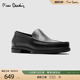 Pierre Cardin/皮尔卡丹25男鞋轻底冲孔乐福鞋真皮一脚蹬休闲皮鞋