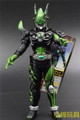 日本超人鬼牌RKU02软胶人偶男孩玩具高18厘米假面骑士手办模型