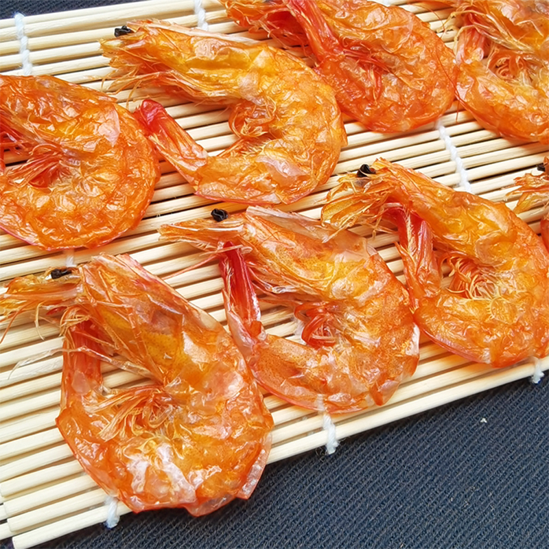软壳虾干即食对虾干500g免剥壳干虾干货海鲜儿童水产孕妇休闲零食