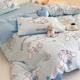 玉桂狗全棉凯蒂猫儿童纯棉被罩学生宿舍床单品枕套被套库洛米被单