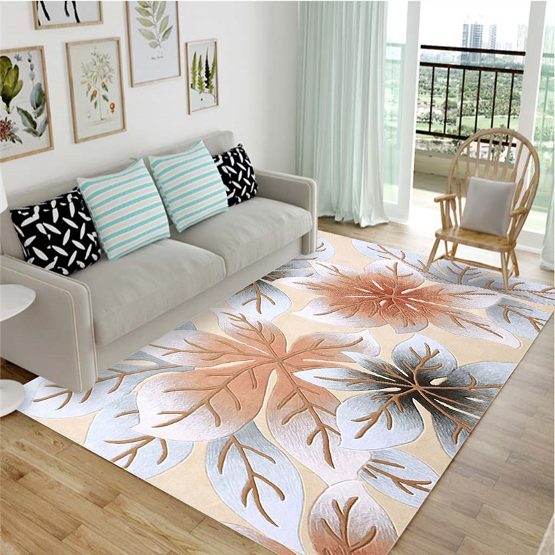 北欧地毯客厅/现代简约欧式茶几毯/地毯卧室满铺可爱家用地垫