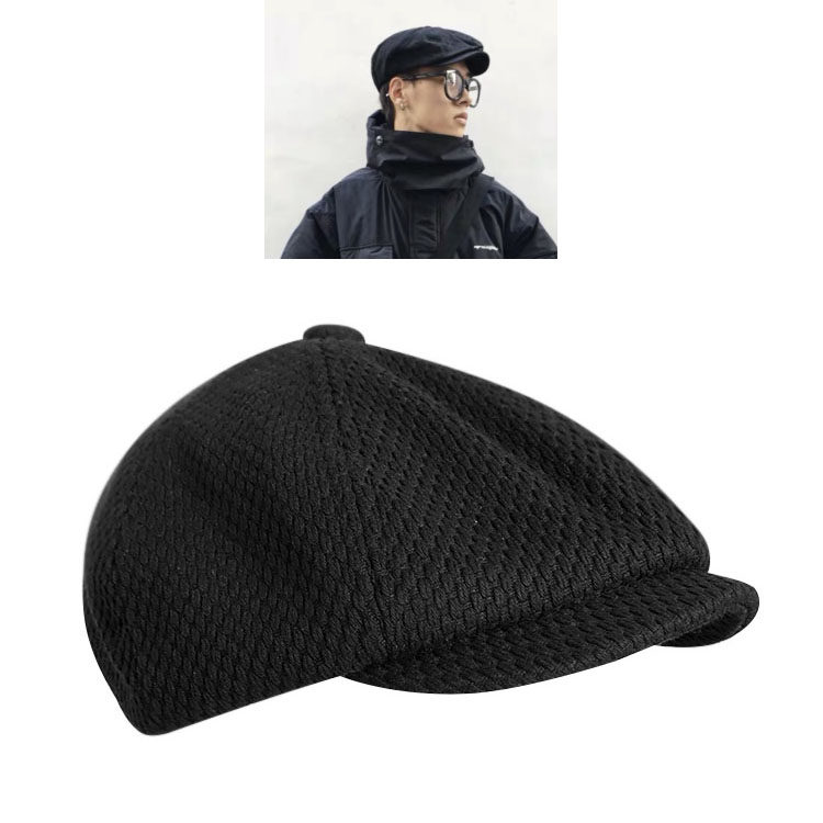 纯棉帽子男 青年_春夏报童帽男文艺青年复古帽剃刀党帽子高档纯棉八角