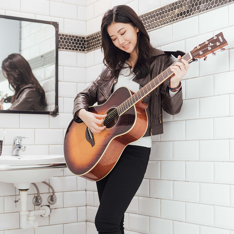 New products Yamaha guitar FGTA YAMAHA Black Technology FSTA Veneer Ballad Electric box 40 inchin the Musical Instruments/Guitar/Piano/Fitting , Western musical instruments , Western stringed instruments , Guitar-Electric box guitar category - from Buy2taobao.com to provide professional Taobao agent buy service
