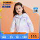 商场同款中国乔丹童装女童外套春秋款儿童风衣2024新款小童外衣薄
