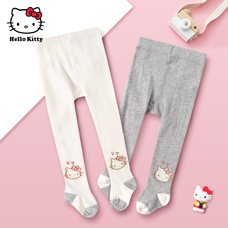 Hello Kitty官方童装儿童棉连裤袜春秋女童装打底裤袜|msdalam kategori Kanak-kanak/Bayi/Keluarga dipasang, sarung kaki kanak-kanak (0-16 tahun) - dari Buy2taobao.com untuk memberikan perkhidmatan ejen Taobao profesional membeli