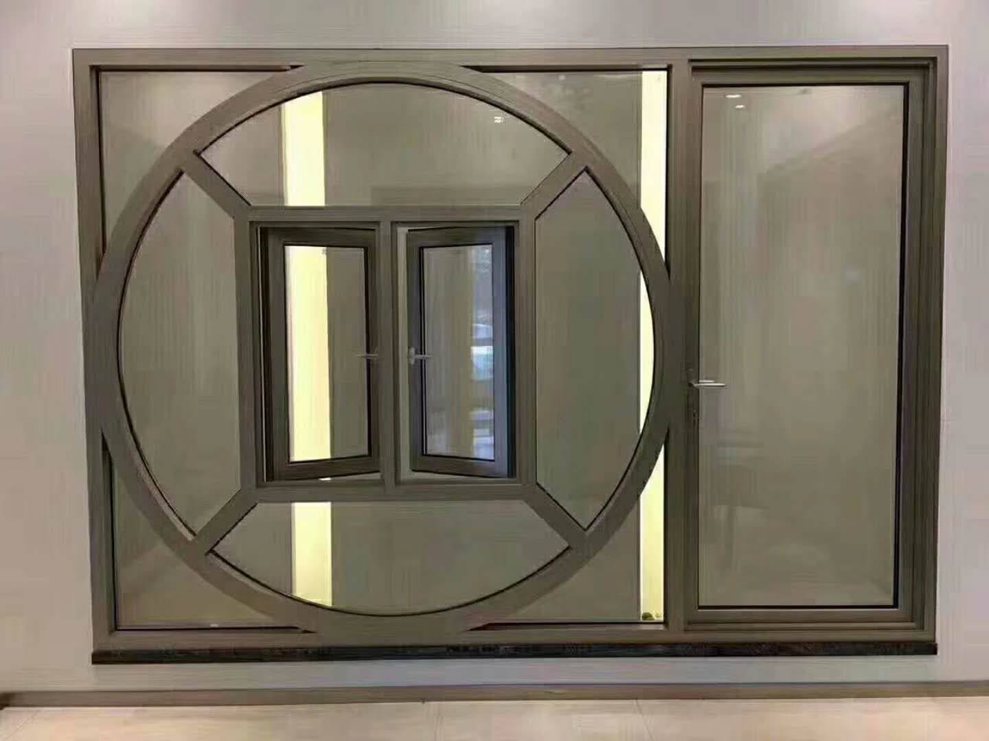 一折封阳台 铝合金门窗_断桥铝门窗封阳台窗户铝合金阳光房落地窗封闭