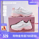 Skechers斯凯奇雪糕熊女鞋百搭老爹鞋冰淇淋撞色透气休闲运动鞋子