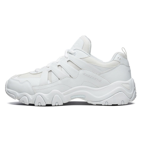 Skechers斯凯奇怪兽甜心小白鞋熊猫鞋休闲运动鞋情侣鞋女66666204
