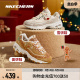 Skechers斯凯奇圣诞姜饼限定鞋女子复古羊羔绒熊猫鞋休闲老爹鞋