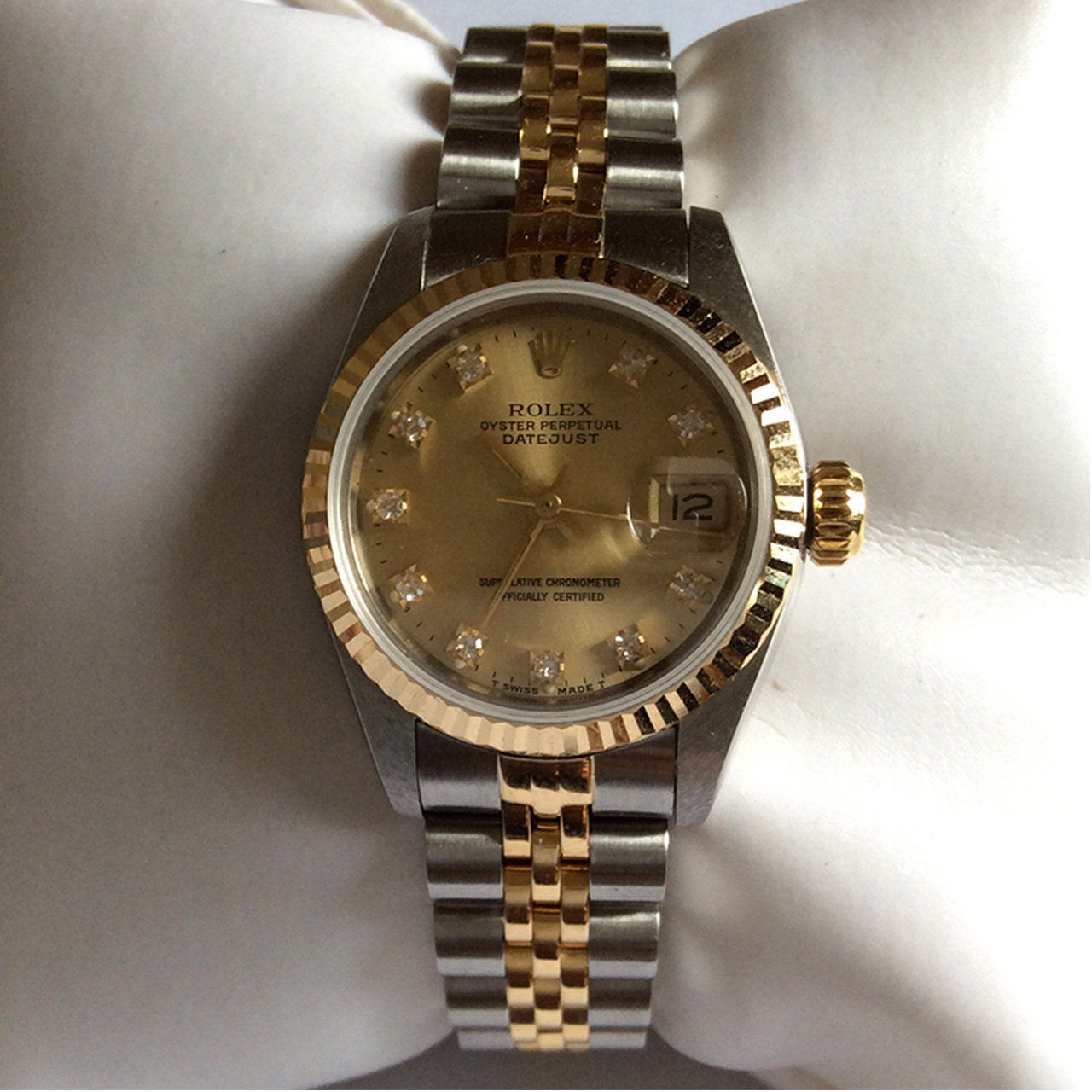 【8.5新】劳力士日志型69173g自动机械女表【香港弘盛】