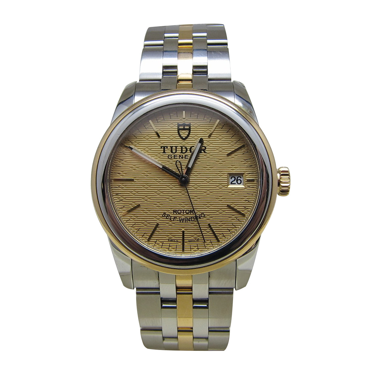 【9.9新】帝舵骏珏系列55003-68053自动机械男表 王布纹条字