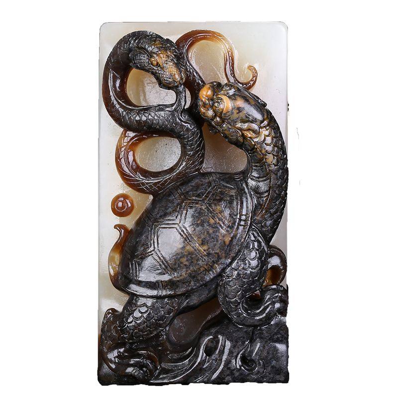 推荐 和田玉【玄武】把件191.11克