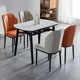 小户型伸缩折叠餐桌椅组合可变圆桌现代简约实木家用桌子小圆桌子