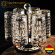 德国进口Nachtmann水晶玻璃高档家用茶水杯果汁饮料杯牛奶杯套装